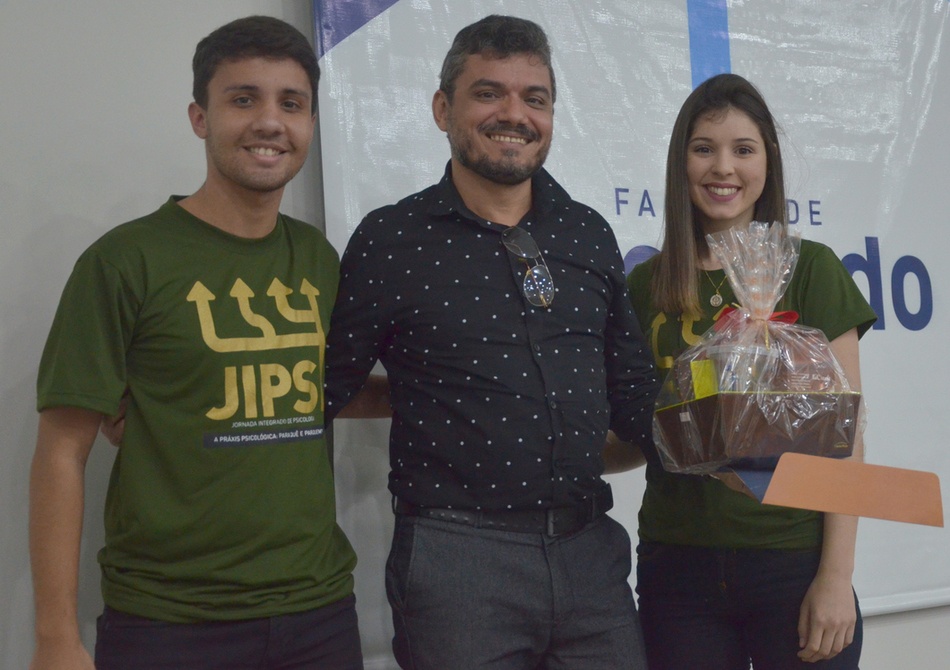 Doutor Jean com os acadêmicos