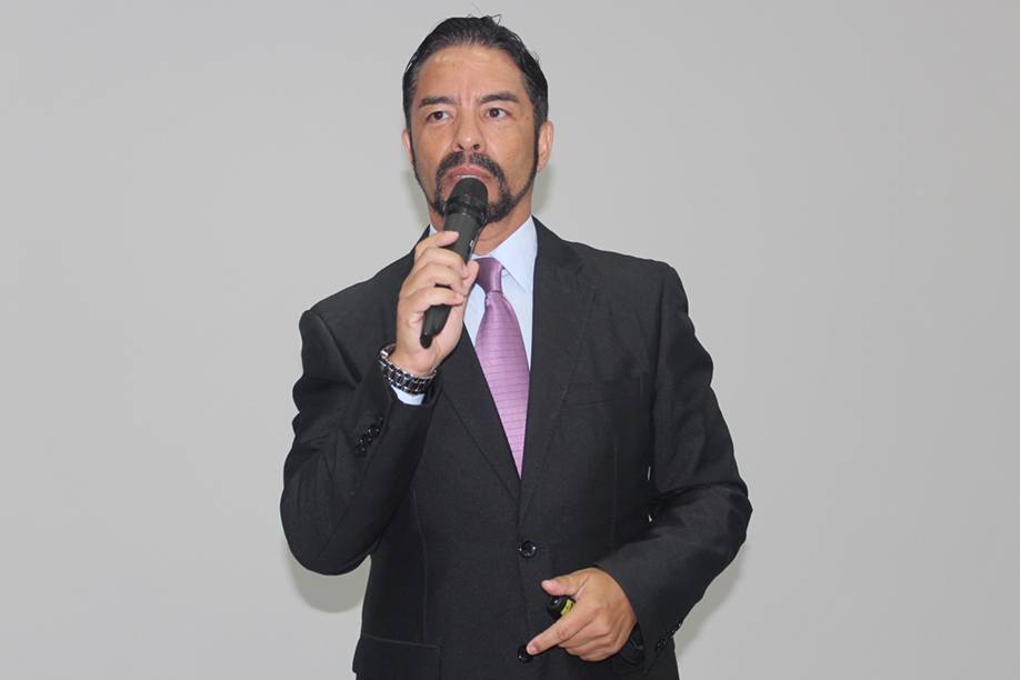 O palestrante Luís Gonzaga