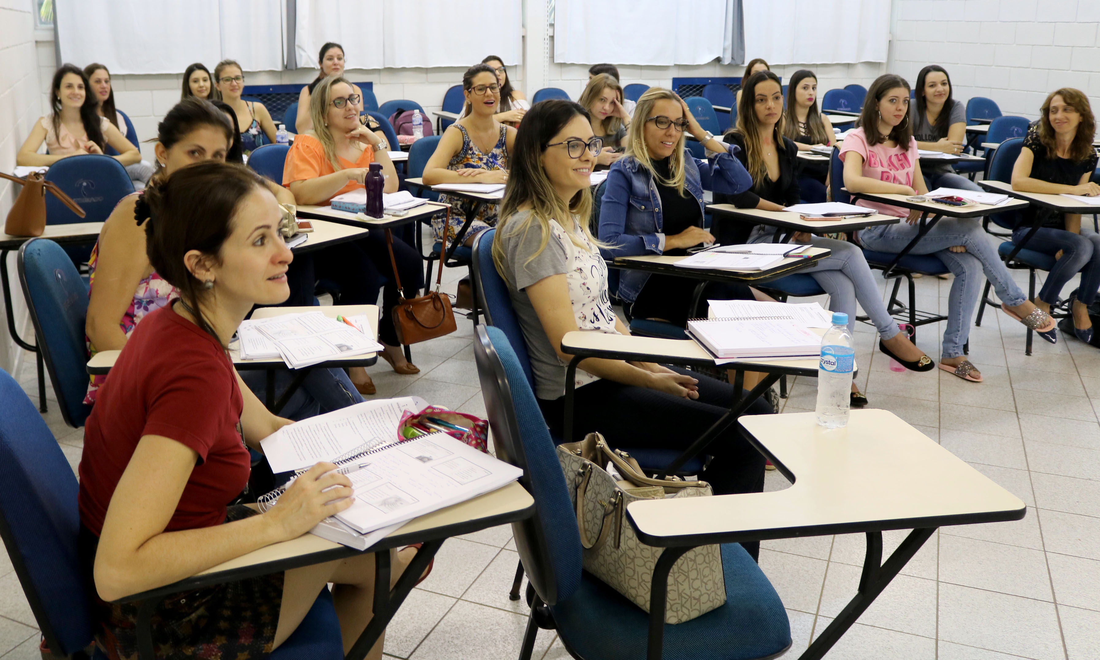 Acadêmicos foram recepcionados nas duas unidades do Integrado