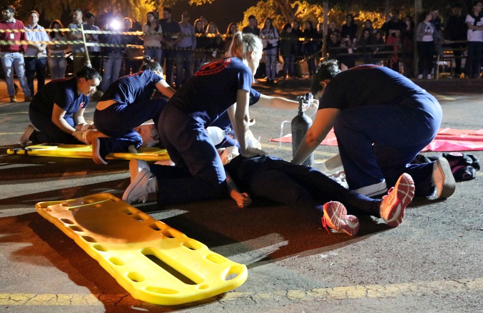 Simulação Realística de Acidente faz parte do 'Maio Amarelo'