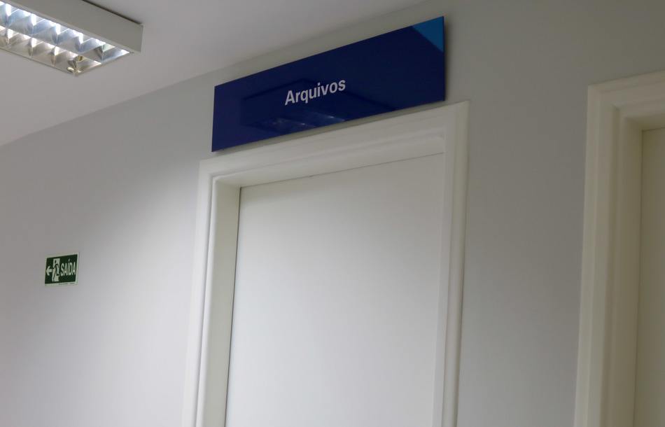 Sala de arquivos - Unidade de Psicologia Aplicada